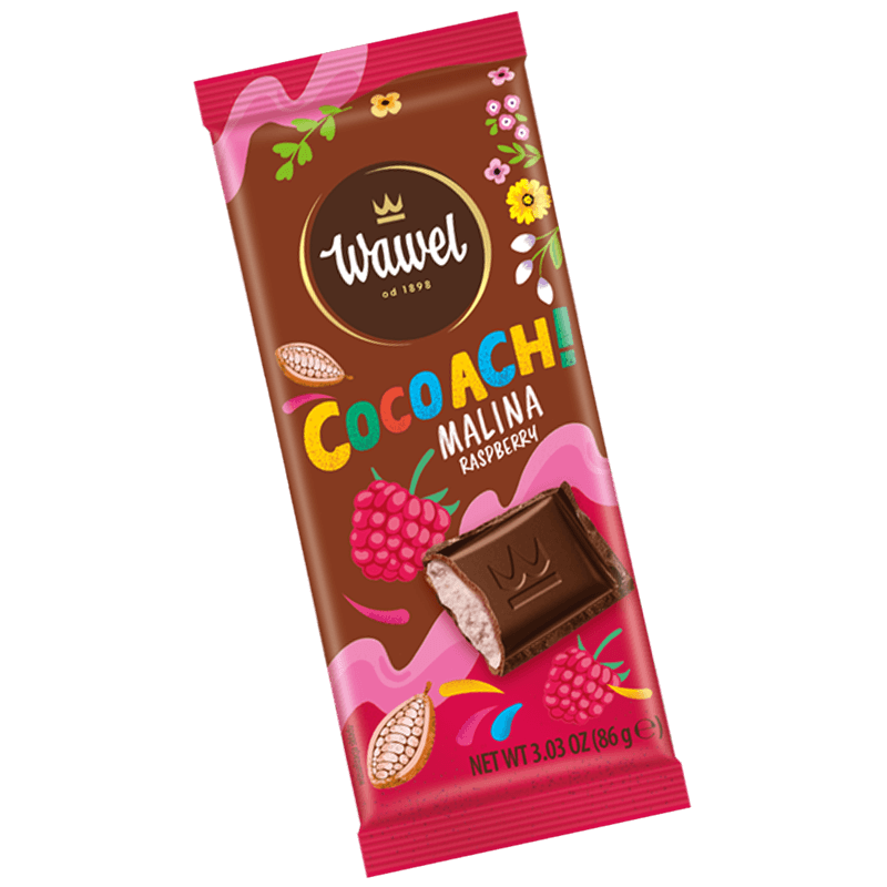 Czekolada malinowa